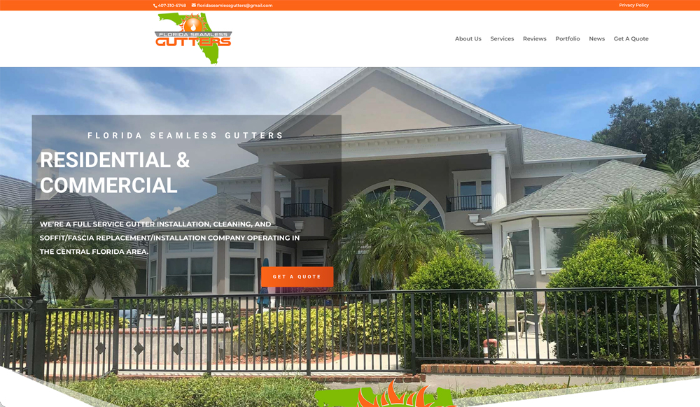 Florida Seamless Gutters